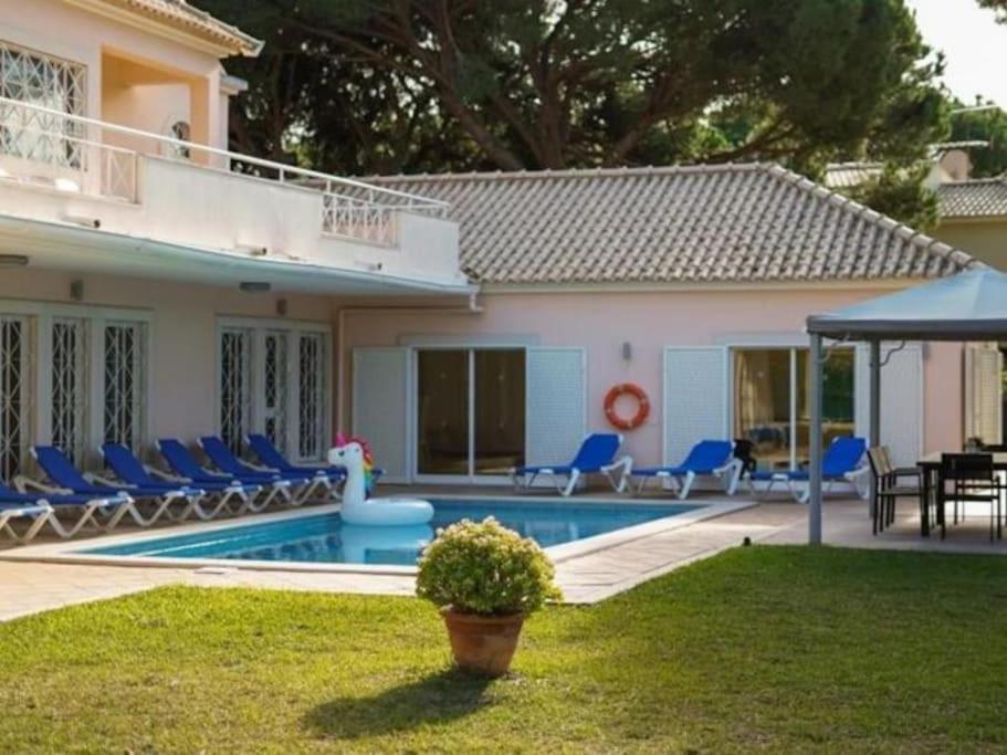 Vilamoura Golf Mansion - Games Room & Privat Heated Pool & Horsemanship & Golf Quarteira Esterno foto